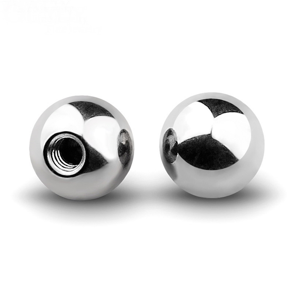 Body Jewelry Labret - 10 szt. kul z tytanu G23