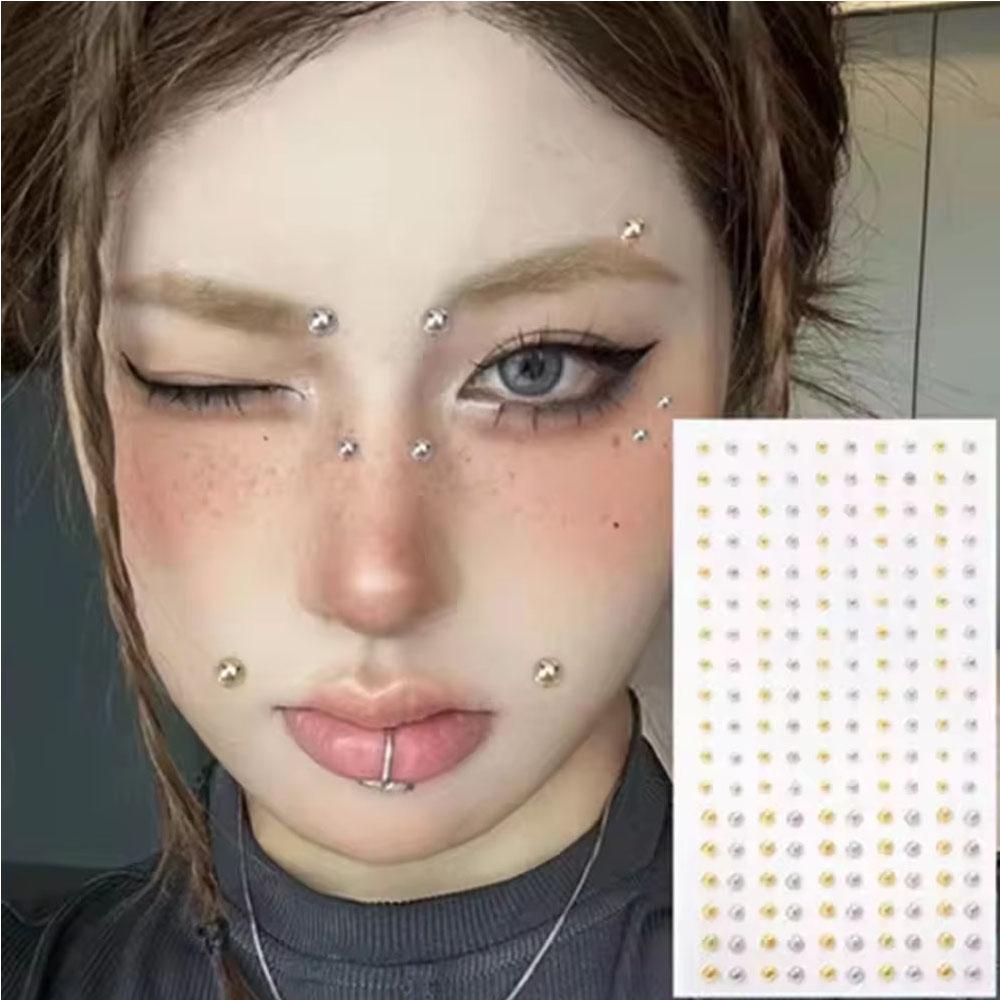 Body Jewelry And Piercing - Zestaw 58-180 szt. naklejek na usta