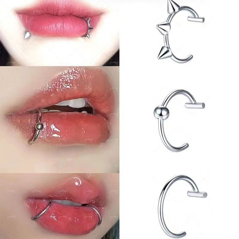 Body Jewelry Labret - 1 szt. Stal nierdzewna Sztuczny Pierścień
