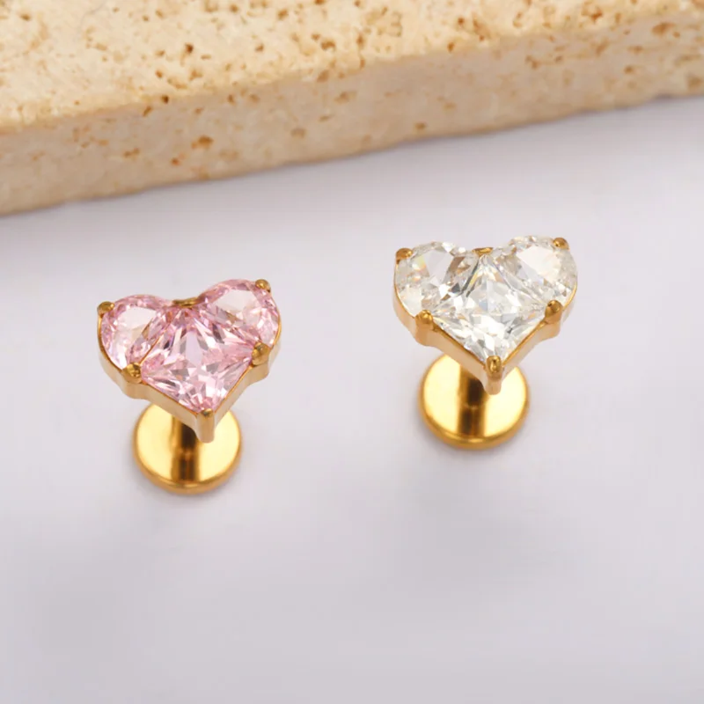 Kolczyk do chrząstki ucha, war – Body Jewelry Implant Grade Titanium recenzja i cena