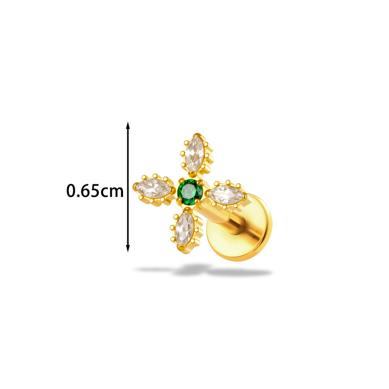 1 szt. G23 Tytan 16G Kolczyk L – Body Jewelry Implant Grade Titanium recenzja i cena