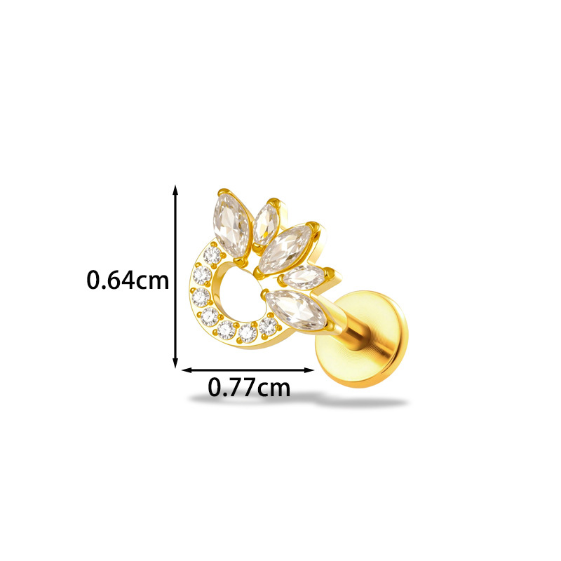 1 szt. G23 Tytan 16G Kolczyk L – Body Jewelry Implant Grade Titanium recenzja i cena