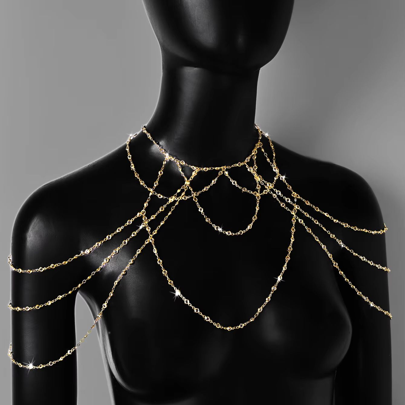 Złoty, posrebrzany, wielowarst – Body Jewelry Gold Plated recenzja i cena