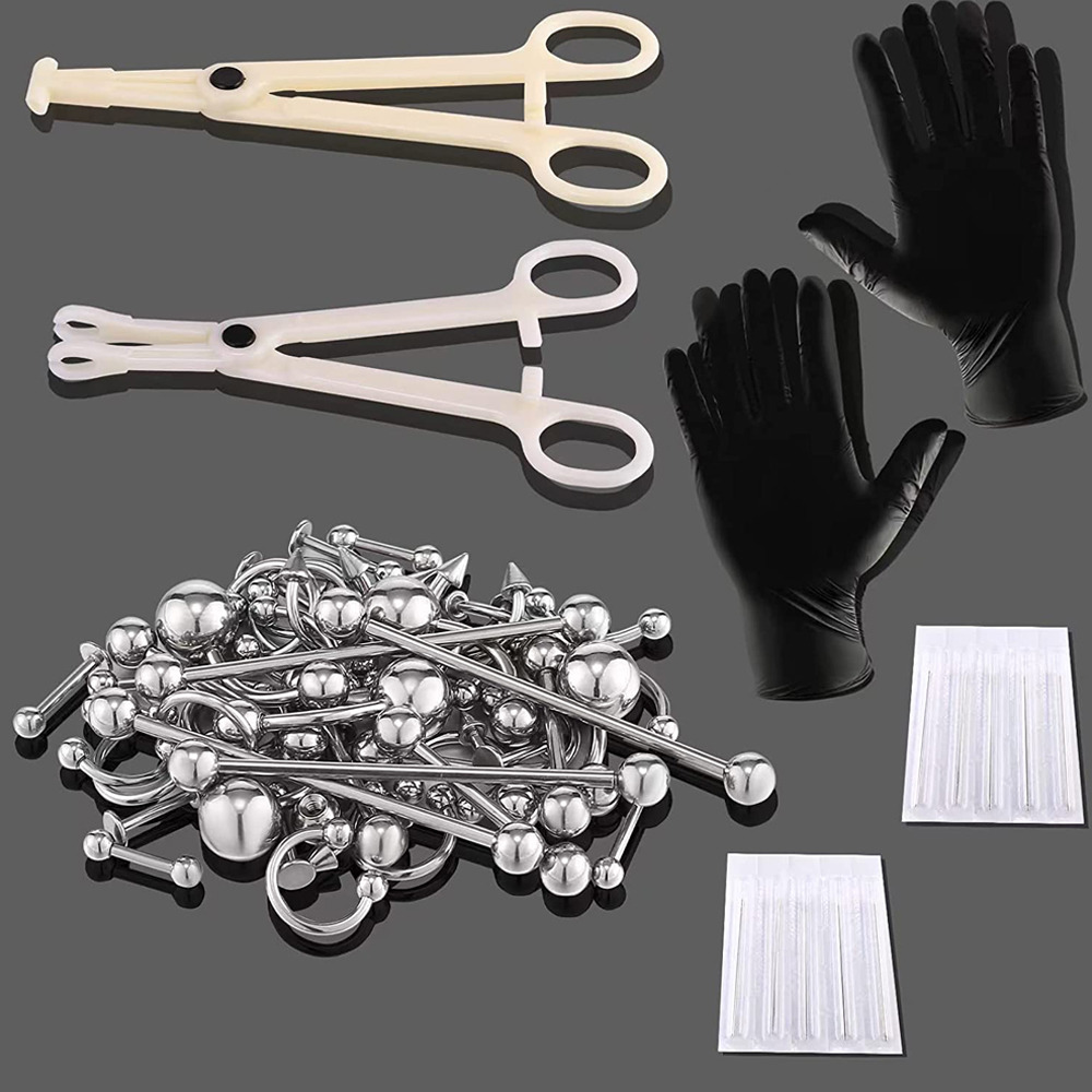 Zestaw do przekłuwania ze stal – Flat Back Labret Stud recenzja i cena