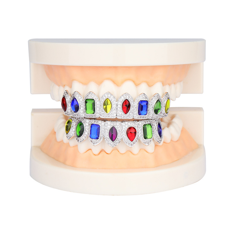 Kolorowe grillzy na zęby w sty – Body Jewelry Labret recenzja i cena