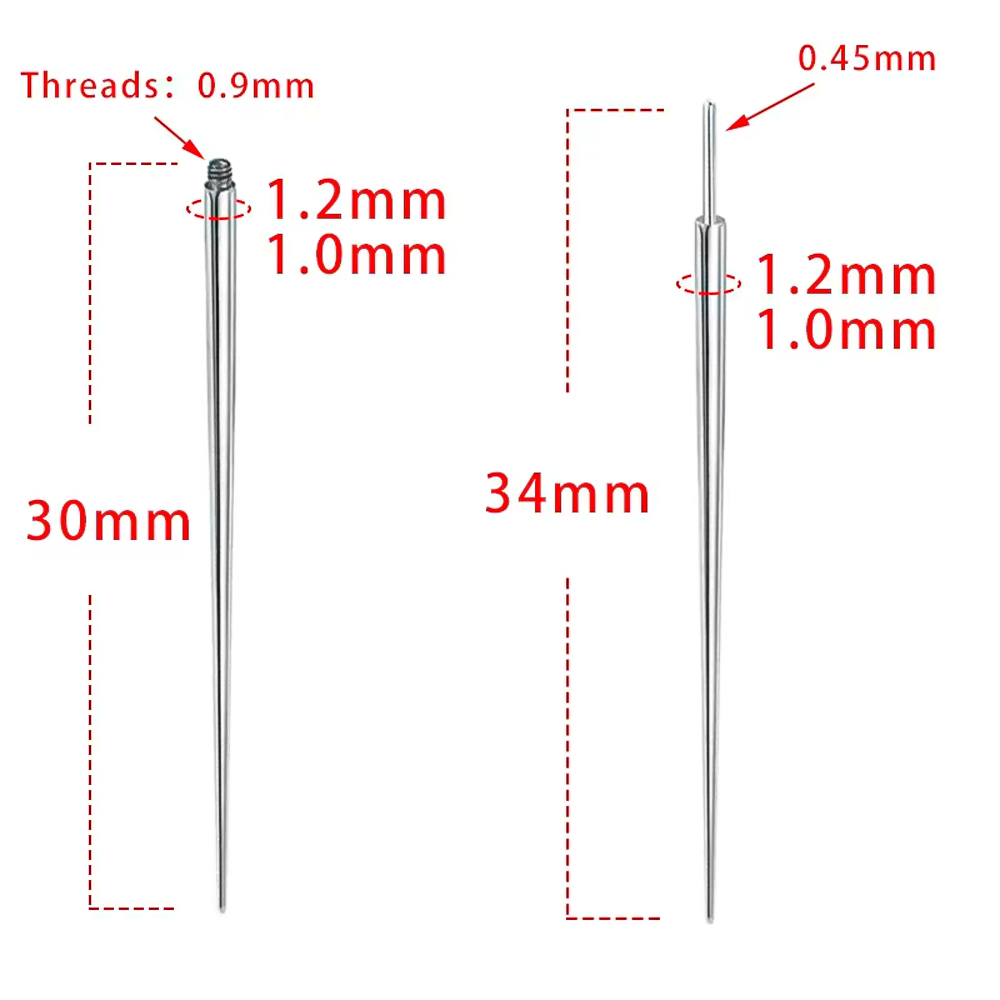 Zestaw PUTITUP 10 sztuk igieł  – Body Jewelry Implant Grade Titanium recenzja i cena