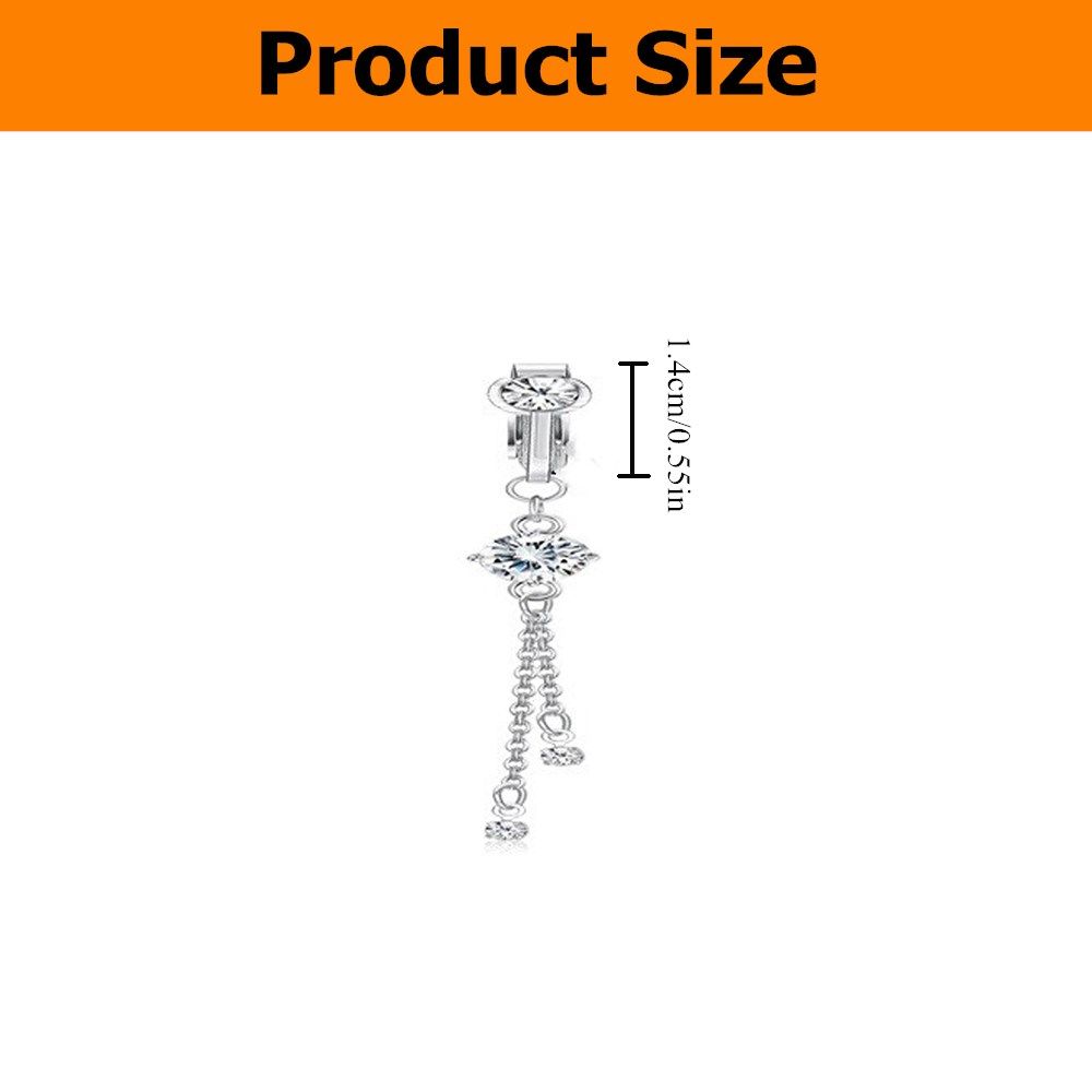 Damskie modne kolczyki na pępe – Body Jewelry And Earrings recenzja i cena