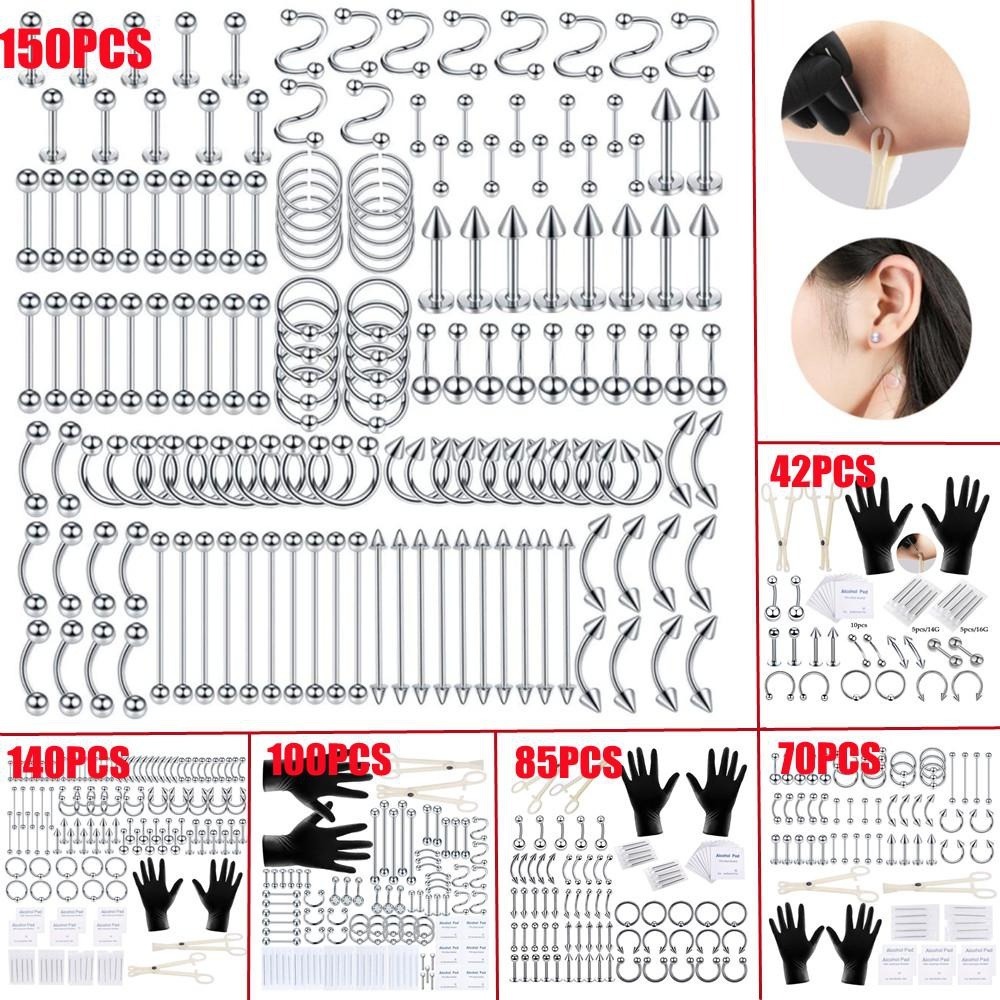 Zestaw do piercingu ciała 150/ – Body Jewelry And Piercing recenzja i cena