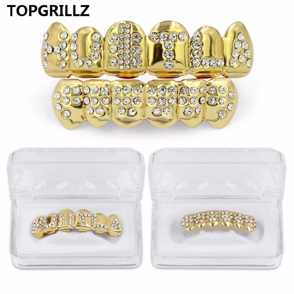 TOPGRILLZ złoty kolorowy plate – Body Jewelry Gold Plated recenzja i cena