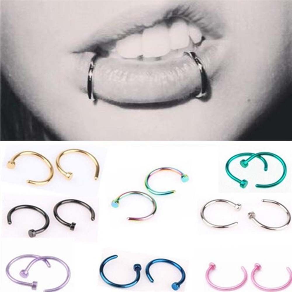 Cienkie kolczyki w kształcie l – Body Jewelry And Earrings recenzja i cena