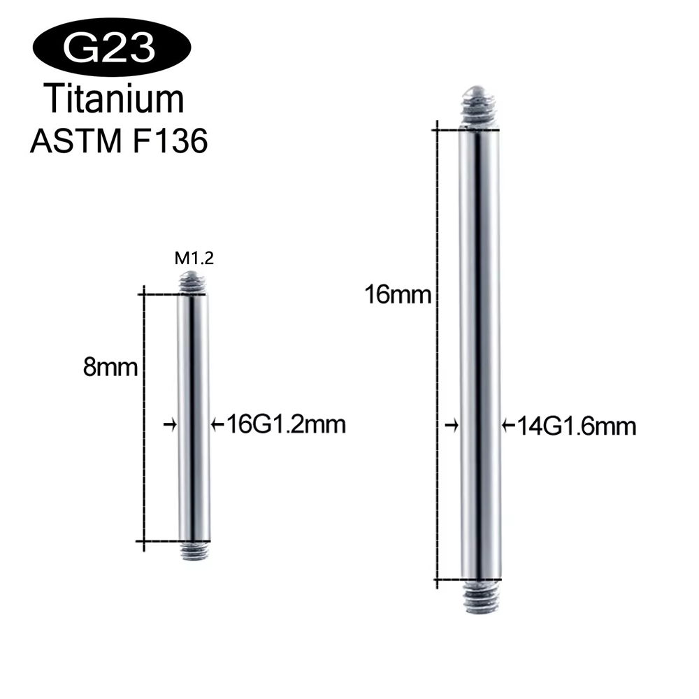 10 szt./zestaw ASTM F136 Impla – Body Jewelry Implant Grade Titanium recenzja i cena