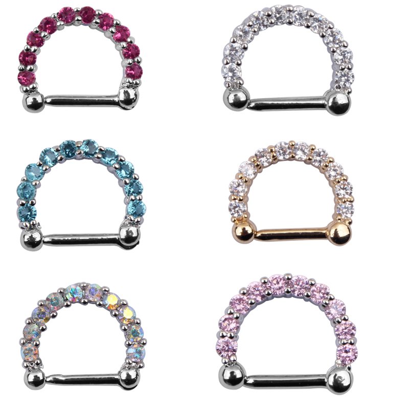 1 szt. Klipsowy pierścień na p – Body Jewelry And Earrings recenzja i cena