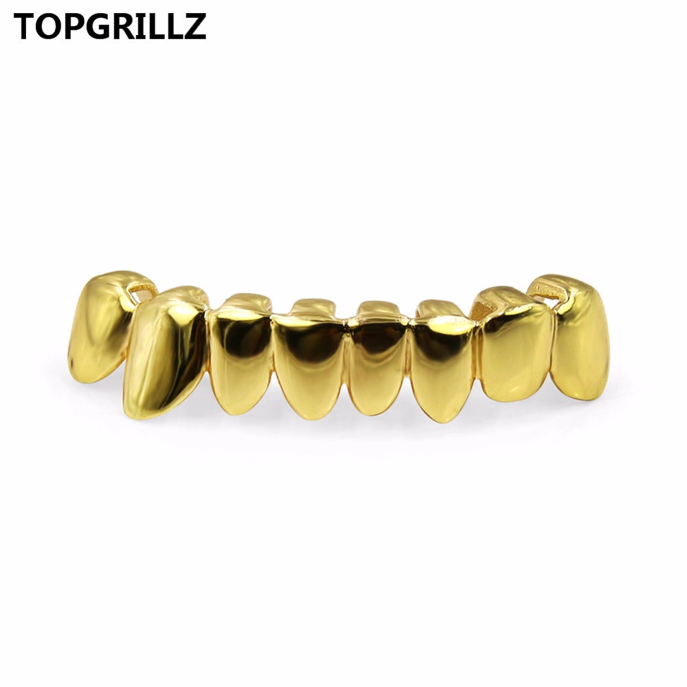 TOPGRILLZ żółty złoty kolorowy – Body Jewelry Gold Plated recenzja i cena
