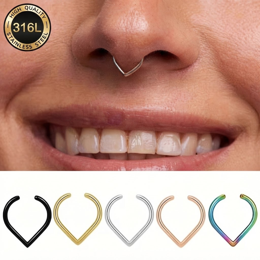 5 szt. Zestaw sztucznych kolcz – Body Jewelry And Earrings recenzja i cena