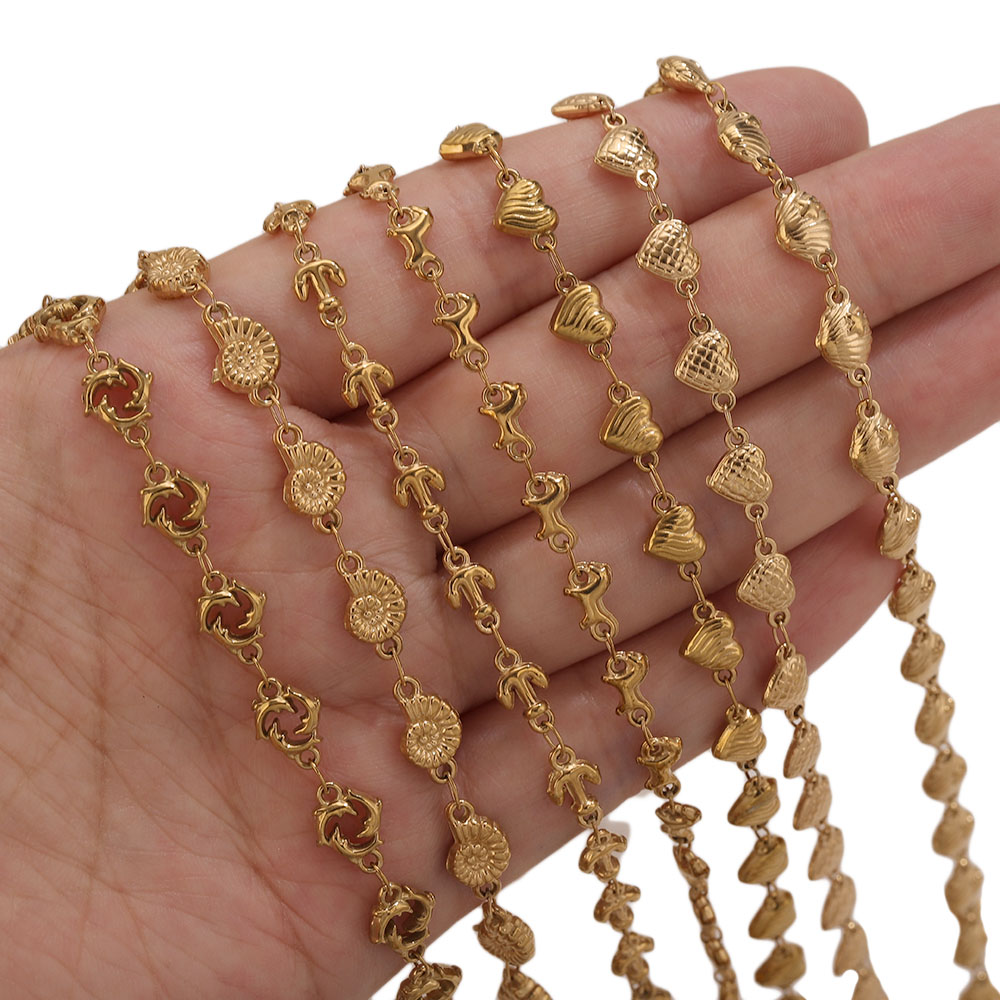 1M Złote Łańcuszki ze Stali Ni – Body Jewellery recenzja i cena