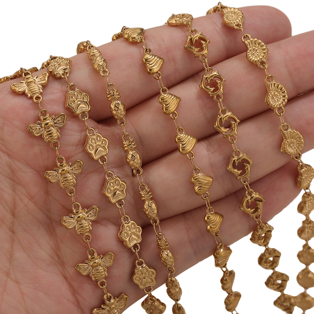 1M Złote Łańcuszki ze Stali Ni – Body Jewellery recenzja i cena