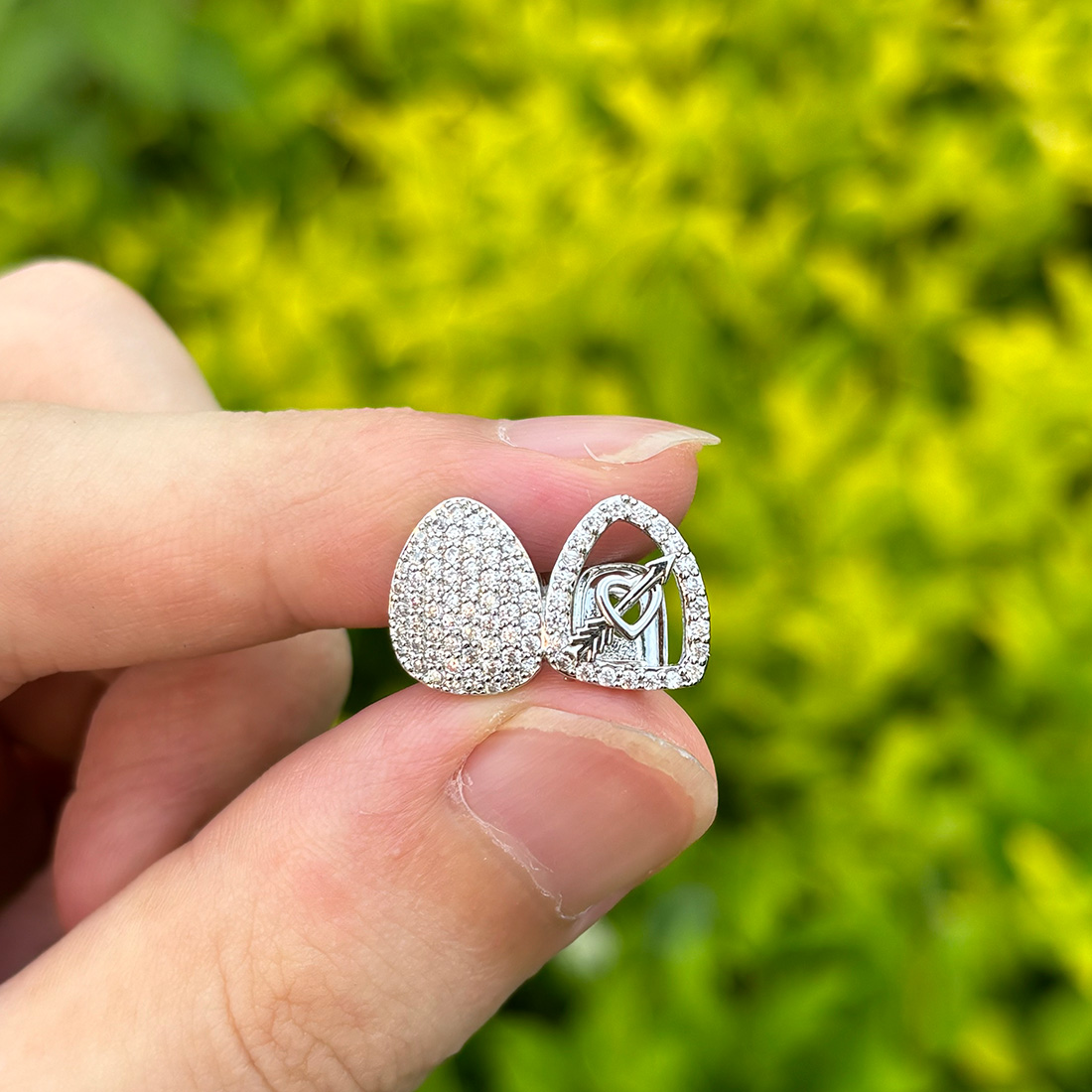 RACHELZ Hip Hop Double Love He – Body Jewelry Gold Plated recenzja i cena