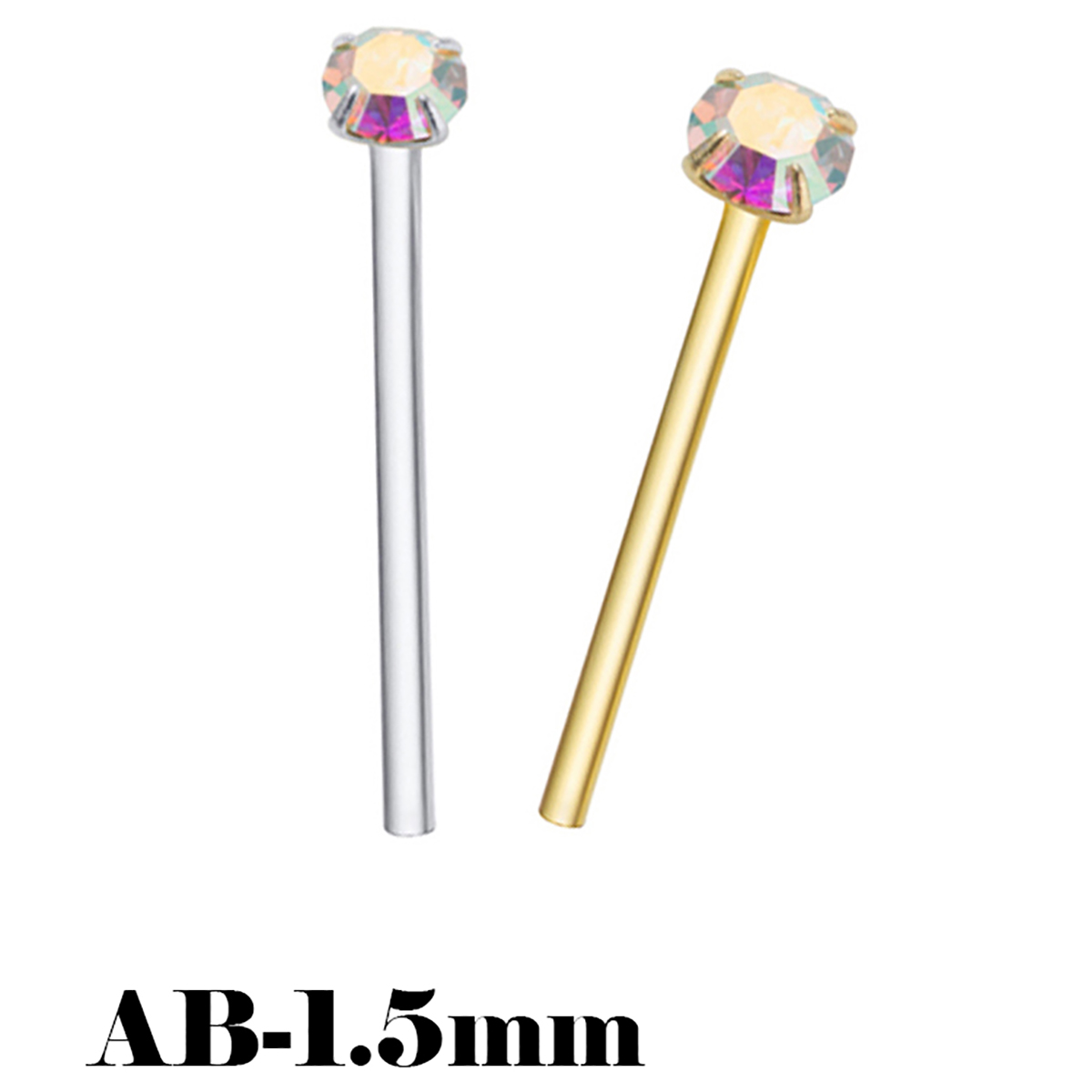 925 Sterling Silver Nose Studs – Body Jewelry La recenzja i cena