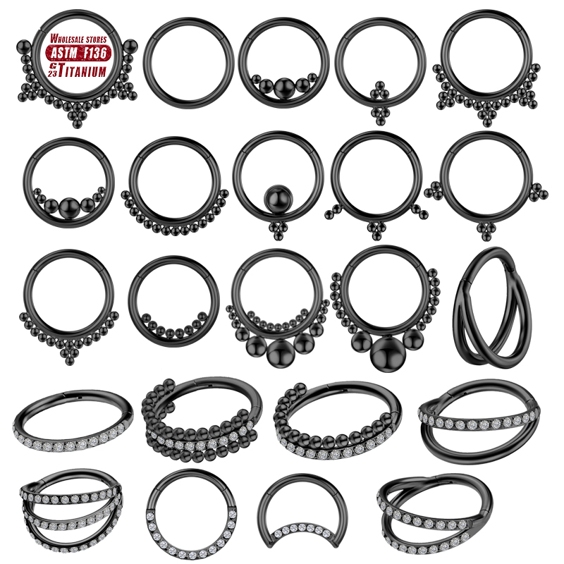F136 Titanium Piercing Black N – Body Jewelry Implant Grade Titanium recenzja i cena