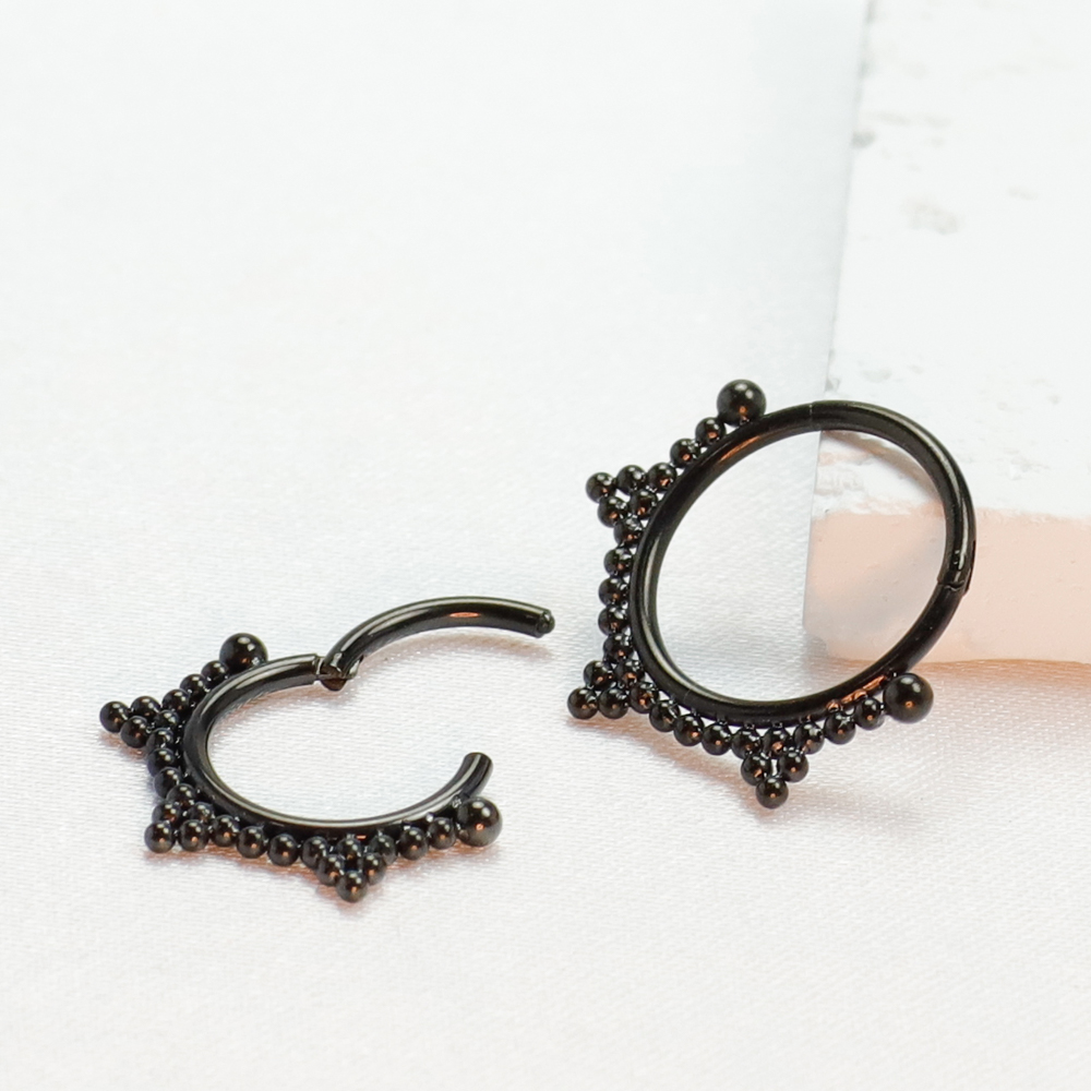 F136 Titanium Piercing Black N – Body Jewelry Implant Grade Titanium recenzja i cena