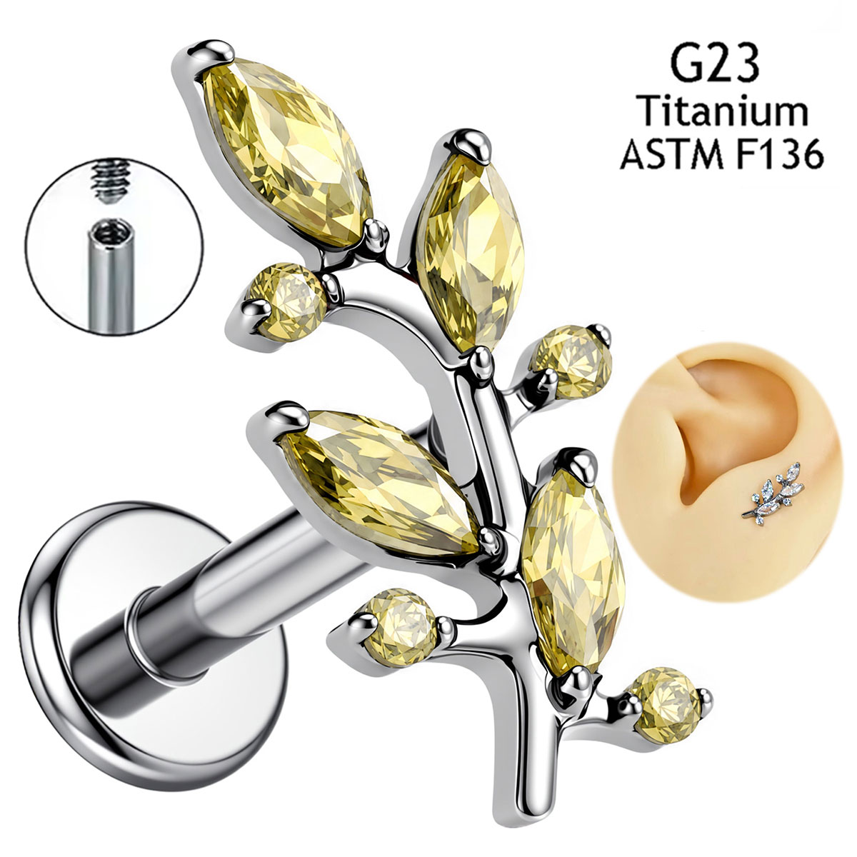 Nowe implantowalne tytanowe ko – Body Jewelry Implant Grade Titanium recenzja i cena