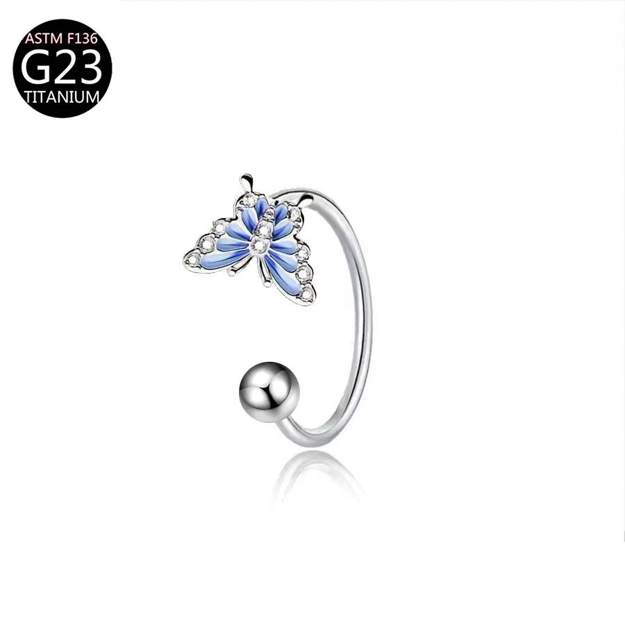 Kolczyk do ust z tytanu ASTM F – Body Jewelry Labret recenzja i cena