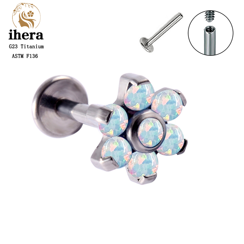 Kolczyki sztyfty z tytanu G23  – Body Jewelry Labret recenzja i cena