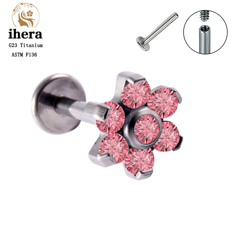 Kolczyki sztyfty z tytanu G23  – Body Jewelry Labret recenzja i cena
