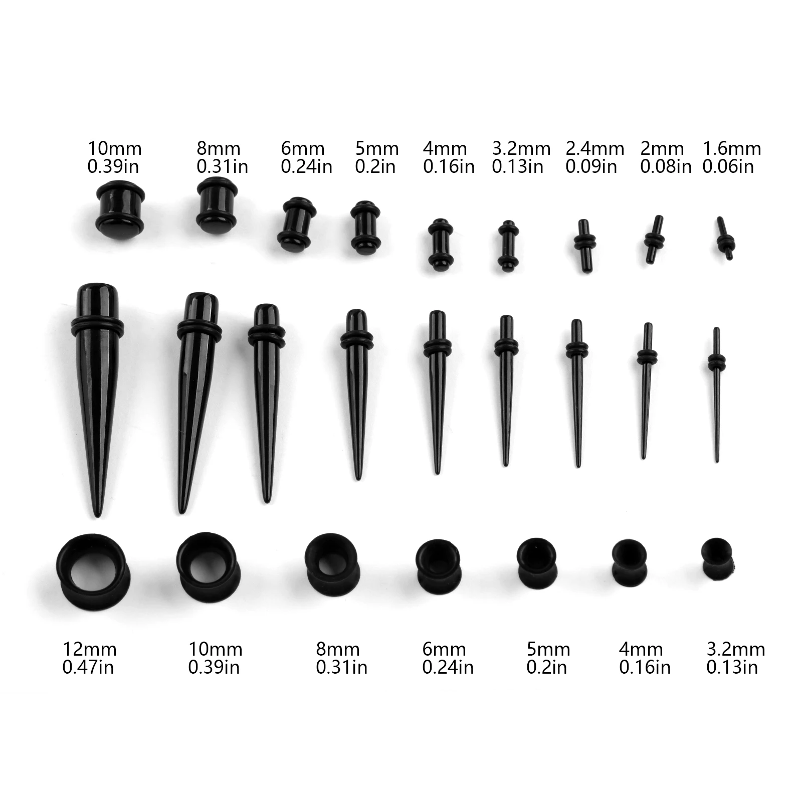 36/50 sztuk/zestaw akrylowe pr – Flat Back Labret Stud recenzja i cena