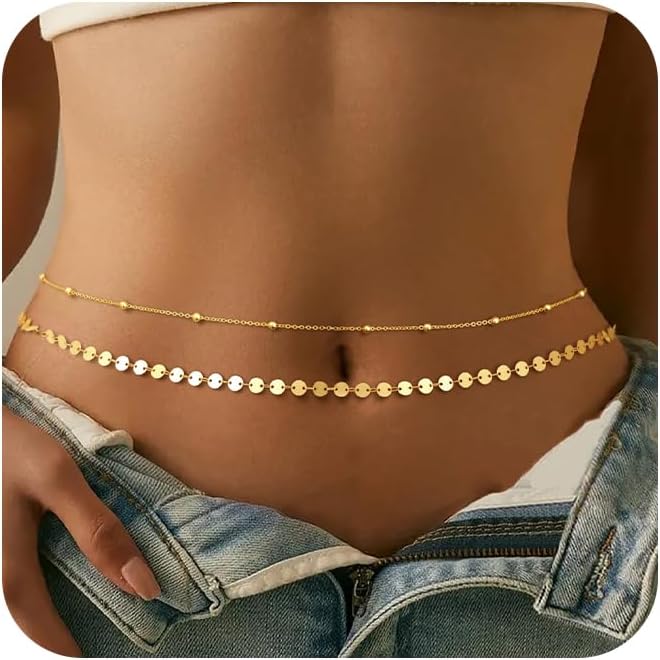 Posrebrzany Pozłacany Łańcusze – Body Jewelry Gold Plated recenzja i cena